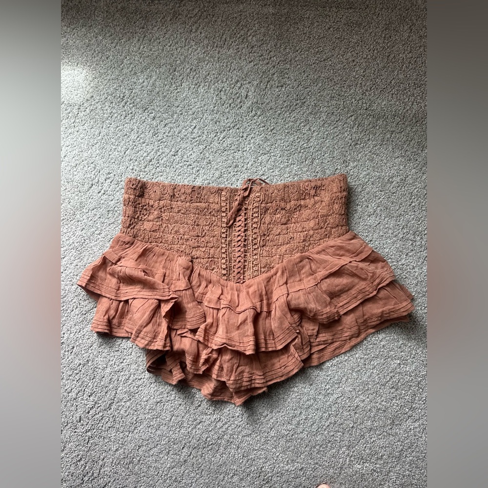 FREE PEOPLE
Fp One Lucia Mini Skirt - Clay Brown - Picture 5 of 12